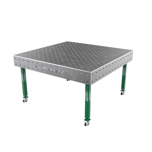 Зварювальний стіл GPPH SMART 12 mm на колесах 1500x1480 mm fi16 mm Сітка Діагональна