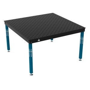 Зварювальний стіл BASIC на опорах 1500x1480 mm fi16 mm Сітка Діагональна