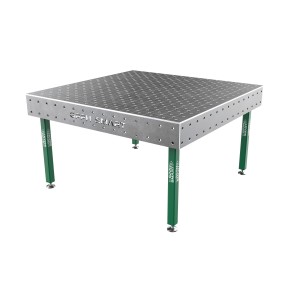 Зварювальний стіл GPPH SMART 12 mm на опорах 1500x1480 mm fi16 mm Сітка Діагональна
