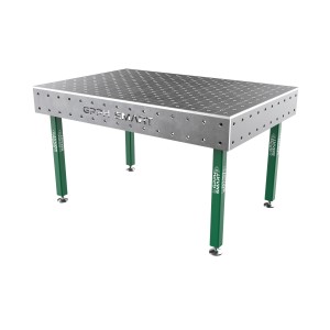Зварювальний стіл GPPH SMART 15 mm на опорах 1500x1000 mm fi16 mm Сітка Діагональна
