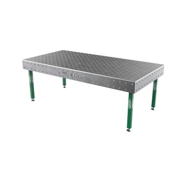 Зварювальний стіл GPPH SMART 15 mm на опорах 2400x1200 mm fi16 mm Сітка Діагональна