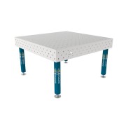 Зварювальний стіл PLUS INOX на опорах 1500x1480 mm fi16 mm Сітка Діагональна