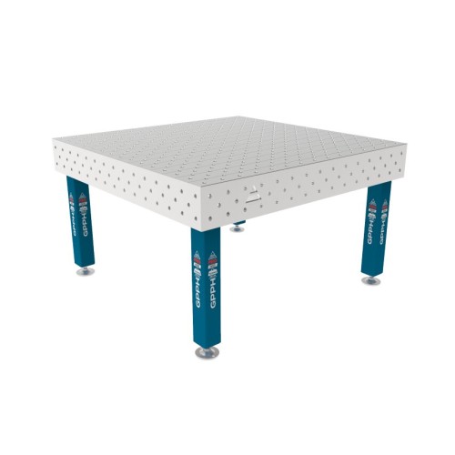 Зварювальний стіл PRO INOX на опорах 1500x1480 mm fi16 mm Сітка Діагональна