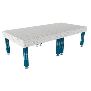 Зварювальний стіл PRO INOX на опорах 3000x1480 mm fi16 mm Сітка Діагональна
