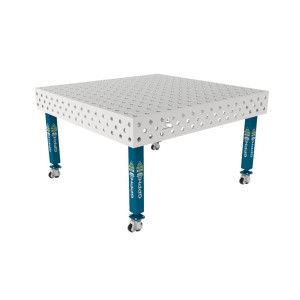 Зварювальний стіл PLUS INOX на колесах 1500x1480 mm fi28 mm Сітка 100x100 mm