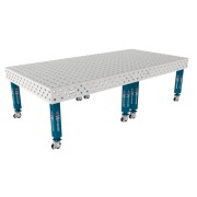 Зварювальний стіл PRO INOX на колесах 3000x1480 mm fi28 mm Сітка 100x100 mm