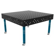 Зварювальний стіл ECO на колесах 1500x1480 mm fi28 mm Сітка 100x100 mm
