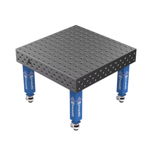 Зварювальний стіл EXPERT на колесах 1200x1200 mm fi28 mm Сітка 100x100 mm