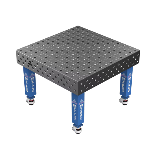 Зварювальний стіл EXPERT на колесах 1200x1200 mm fi28 mm Сітка 100x100 mm
