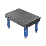 Зварювальний стіл EXPERT на колесах 1500x1000 mm fi28 mm Сітка 100x100 mm