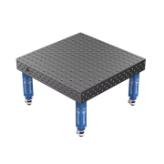 Зварювальний стіл EXPERT на колесах 1500x1480 mm fi28 mm Сітка 100x100 mm