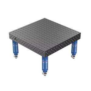 Зварювальний стіл EXPERT на колесах 1500x1480 mm fi28 mm Сітка 100x100 mm
