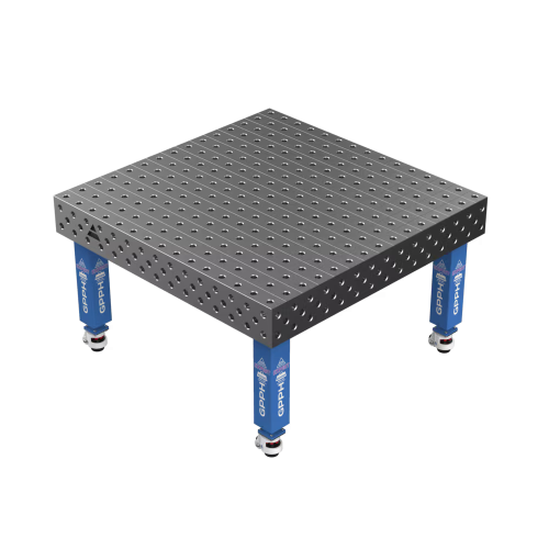 Зварювальний стіл EXPERT на колесах 1500x1480 mm fi28 mm Сітка 100x100 mm