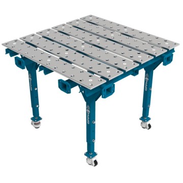 Модульний одинарний зварювальний стіл 1200x1200 mm fi28 mm Сітка 100x100 mm