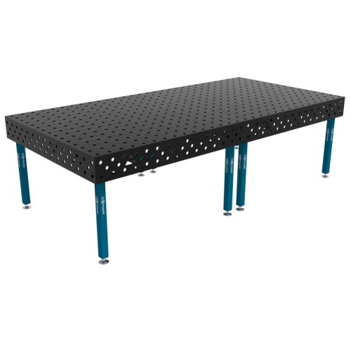 Зварювальний стіл ECO на опорах 3000x1480 mm fi28 mm Сітка 100x100 mm