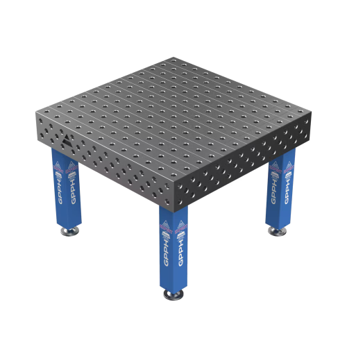 Зварювальний стіл EXPERT на опорах 1200x1200 mm fi28 mm Сітка 100x100 mm