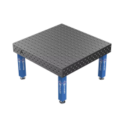 Зварювальний стіл EXPERT на опорах 1500x1480 mm fi28 mm Сітка 100x100 mm