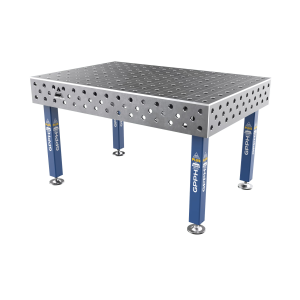 Зварювальний стіл PLUS на опорах 1500x1000 mm fi28 mm Сітка 100x100 mm