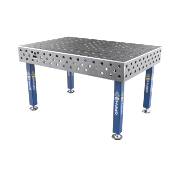 Зварювальний стіл PLUS на опорах 1500x1000 mm fi28 mm Сітка 100x100 mm