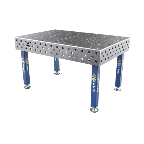 Зварювальний стіл PLUS на опорах 1500x1000 mm fi28 mm Сітка 100x100 mm