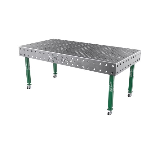 Зварювальний стіл GPPH SMART 12 mm на колесах 2000x1000 mm fi28 mm Сітка Діагональна