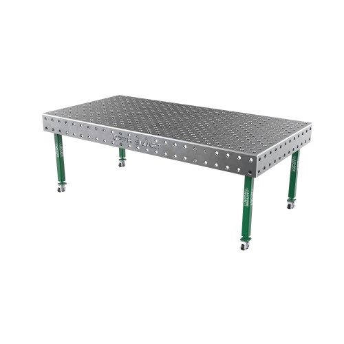 Зварювальний стіл GPPH SMART 12 mm на колесах 2400x1200 mm fi28 mm Сітка Діагональна