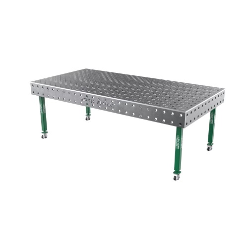 Зварювальний стіл GPPH SMART 15 mm на колесах 2400x1200 mm fi28 mm Сітка Діагональна
