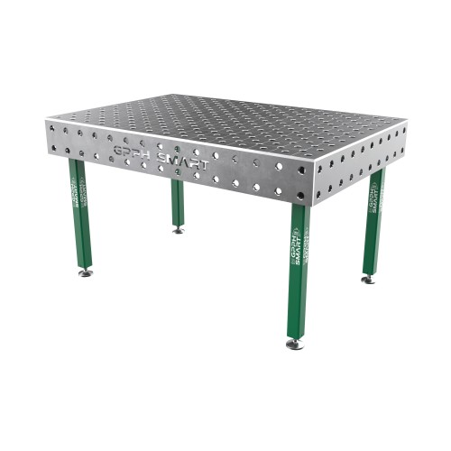 Зварювальний стіл GPPH SMART 12 mm на опорах 1500x1000 mm fi28 mm Сітка Діагональна