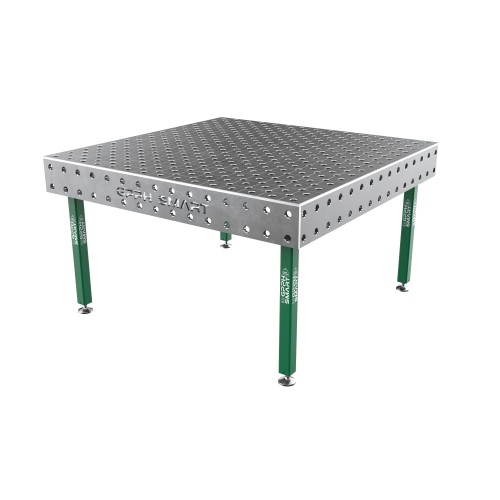 Зварювальний стіл GPPH SMART 15 mm на опорах 1500x1480 mm fi28 mm Сітка Діагональна