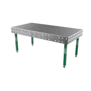 Зварювальний стіл GPPH SMART 15 mm на опорах 2000x1000 mm fi28 mm Сітка Діагональна