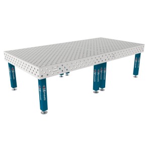 Зварювальний стіл PRO INOX на опорах 3000x1480 mm fi28 mm Сітка Діагональна