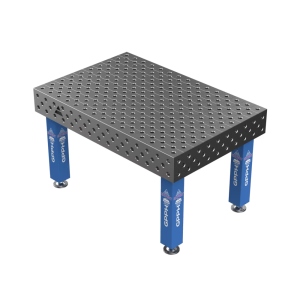 Зварювальний стіл EXPERT на опорах 1500x1000 mm fi28 mm Сітка Діагональна