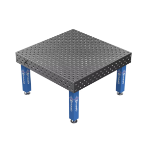 Зварювальний стіл EXPERT на опорах 1500x1480 mm fi28 mm Сітка Діагональна