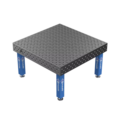 Зварювальний стіл EXPERT на опорах 1500x1480 mm fi28 mm Сітка Діагональна
