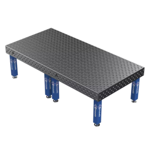Зварювальний стіл EXPERT на опорах 3000x1480 mm fi28 mm Сітка Діагональна
