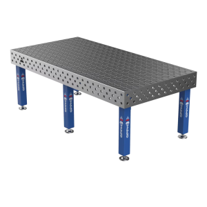 Зварювальний стіл PRO на опорах 2400x1200 mm fi28 mm Сітка Діагональна