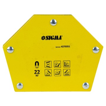 Тримач магнітний трапеція SIGMA 22 кг