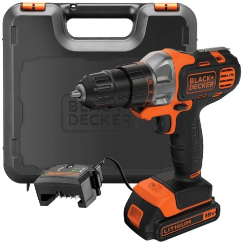 Акумуляторний шуруповерт BLACK+DECKER MT218K