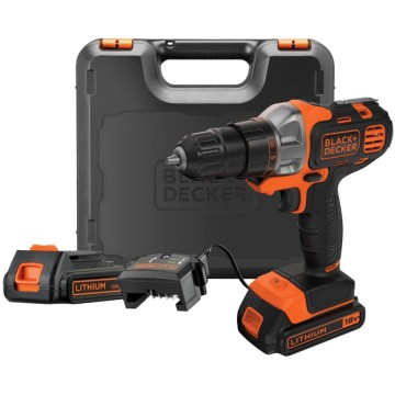 Акумуляторний шуруповерт BLACK+DECKER MT218KB