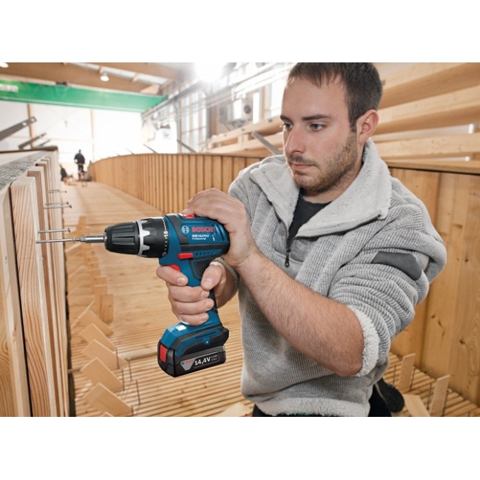Акумуляторний шуруповерт BOSCH GSR 14,4 V-LI Professional (060186600F) Акумуляторний шуруповерт BOSCH GSR 14,4 V-LI Professional (060186600F)