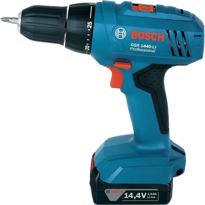 Акумуляторний шуруповерт BOSCH GSR 1440-LI Professional (06019A8407) Акумуляторний шуруповерт BOSCH GSR 1440-LI Professional (06019A8407)