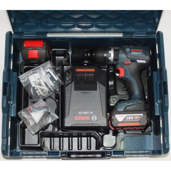 Акумуляторний шуруповерт BOSCH GSB 18 V-EC Professional (06019E9100) Акумуляторний шуруповерт BOSCH GSB 18 V-EC Professional (06019E9100)