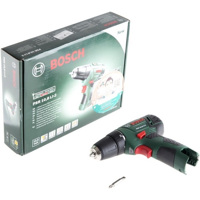 Акумуляторний шуруповерт BOSCH PSR 10.8-2 (0603972909) Акумуляторний шуруповерт BOSCH PSR 10.8-2 (0603972909)