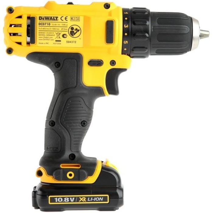 Акумуляторний шуруповерт DeWALT DCD 710 S2 Акумуляторний шуруповерт DeWALT DCD 710 S2