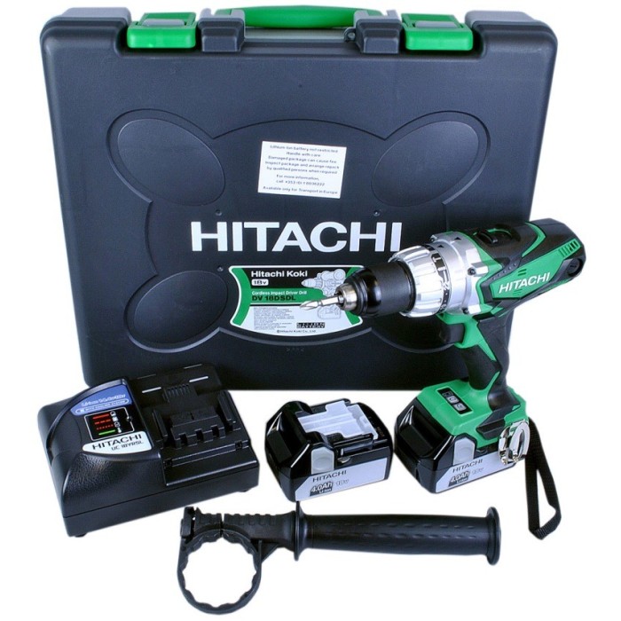 Акумуляторний шуруповерт HITACHI DV18DSDL Акумуляторний шуруповерт HITACHI DV18DSDL