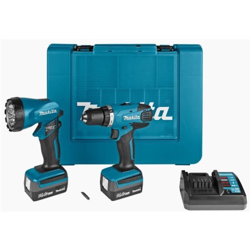 Акумуляторний шуруповерт MAKITA DF347DWLE