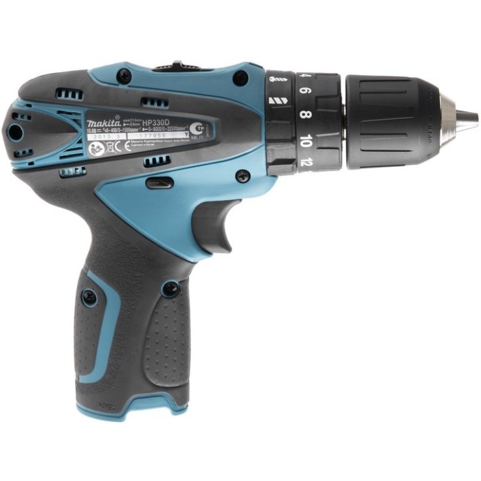 Акумуляторний шуруповерт MAKITA HP330DZ (без акумулятора) Акумуляторний шуруповерт MAKITA HP330DZ (без акумулятора)