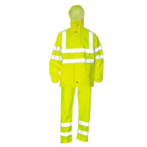 Sizam костюм від дощу із PU+PVC покриттям лимонний, розмір XL, Glasgow Yellow 30309