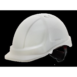Каска захисна будівельна Sizam Safe-Guard 3210 біла