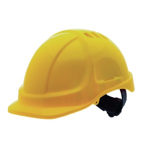 Каска захисна будівельна Sizam Safe-Guard 3210 жовта
